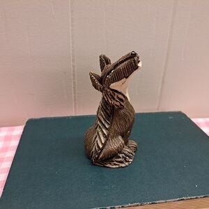 Vintage Artesania Rinconada 'Coyote-Howling'